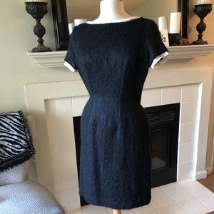 Exquisite mohair cocktail dress by Pamela Fisher.